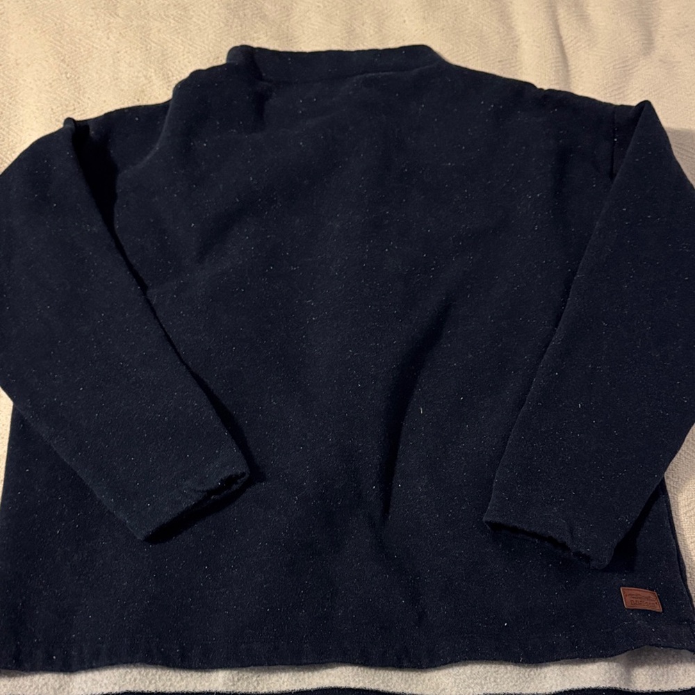 L.L. Bean Men's Dark Navy Crewneck Sweater